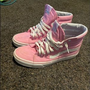 Pink Hightop Skater Vans